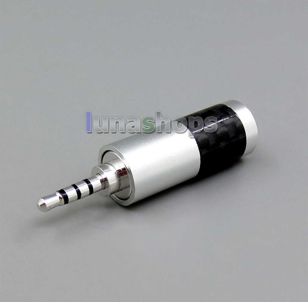 Silver Color Balanced 2.5mm 4poles TRRS Plug adapter For Astell & Kern AK380 AK240 AK100i II AK70