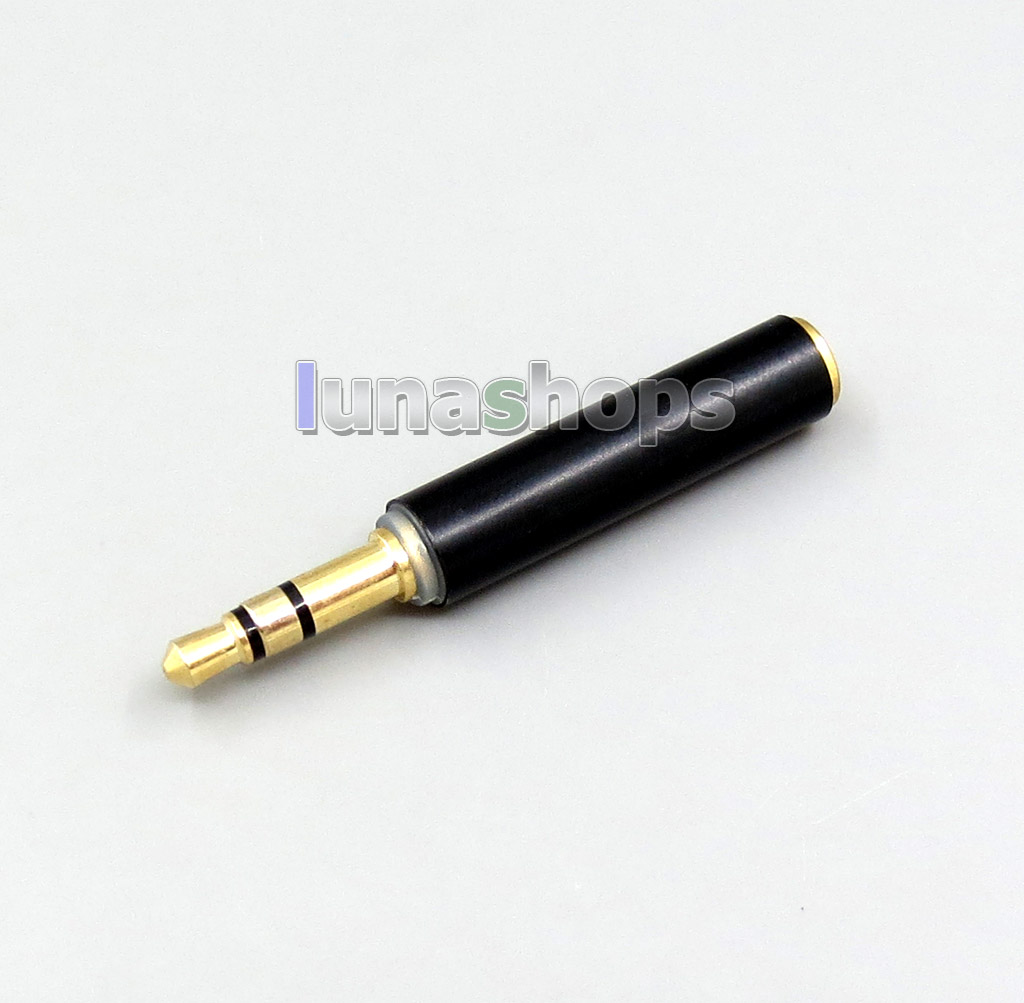 3.5mm 3 pole Male to 3.5mm 4 pole Female Adapter Converter Mic Function