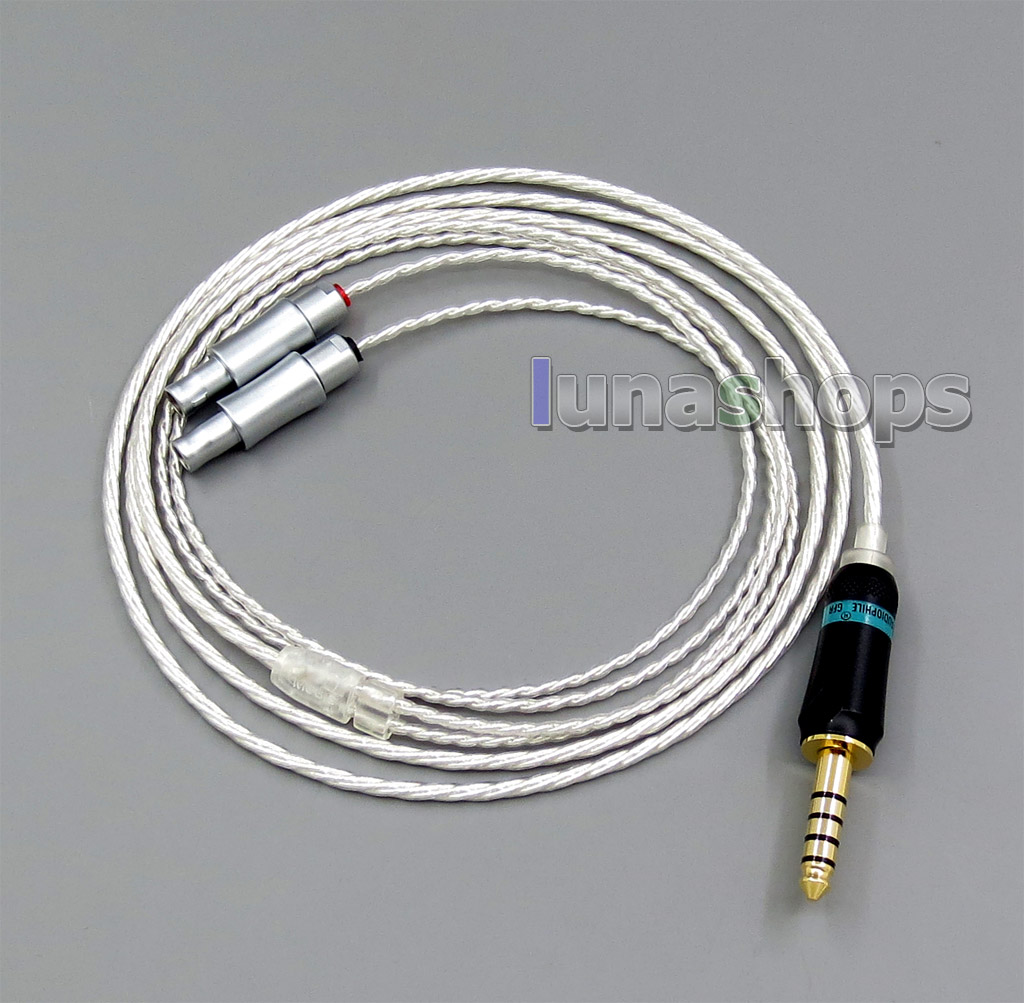 4.4mm Earphone cable for Sony PHA-2A TA-ZH1ES NW-WM1Z NW-WM1A AMP Player Sennheiser HD800 HD800s Headphone 