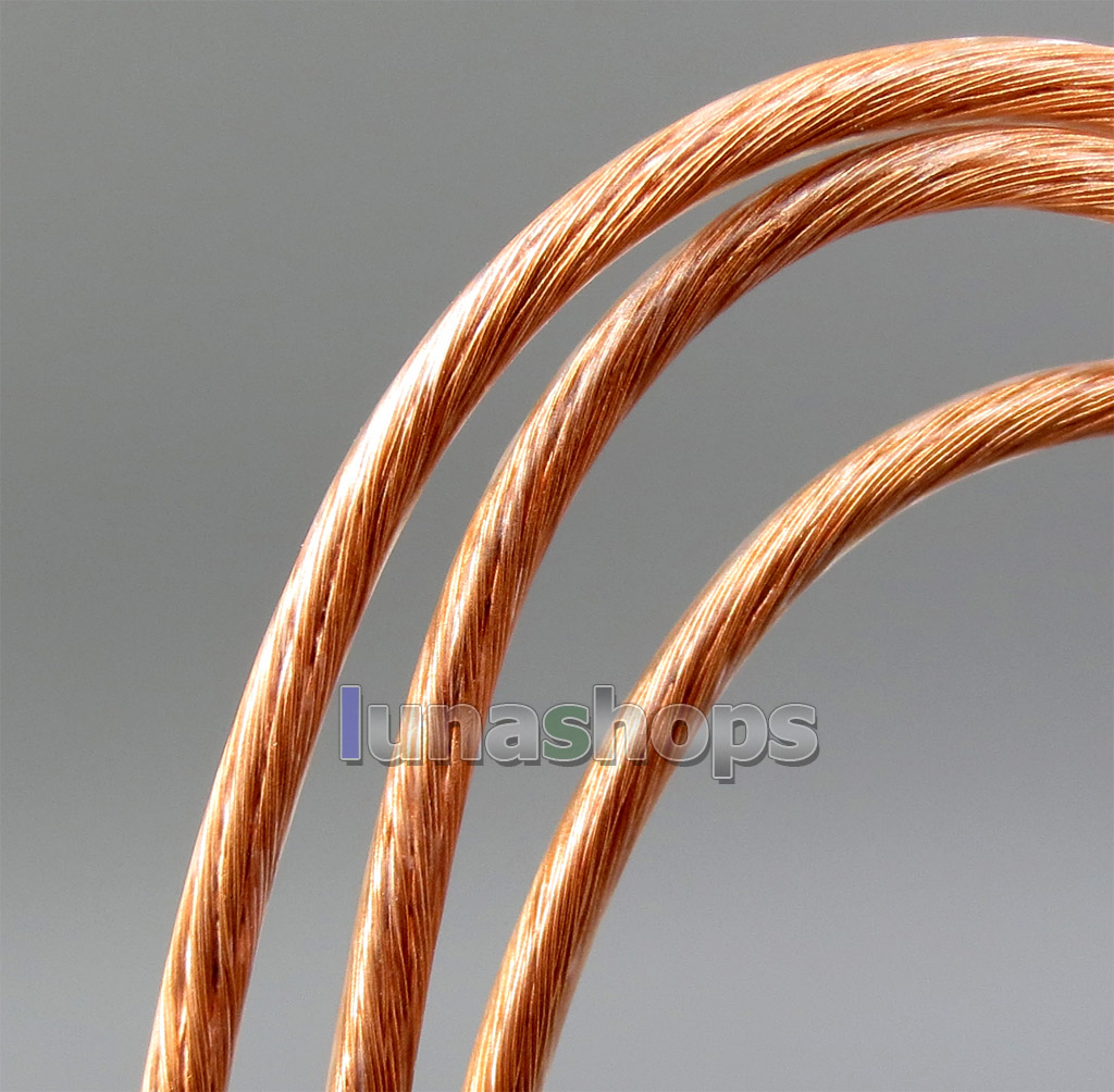 100m Super Soft Acrolink 7N OCC Square Core 65 Cores PU 65*0.1mm Wire Cable 1.6MM