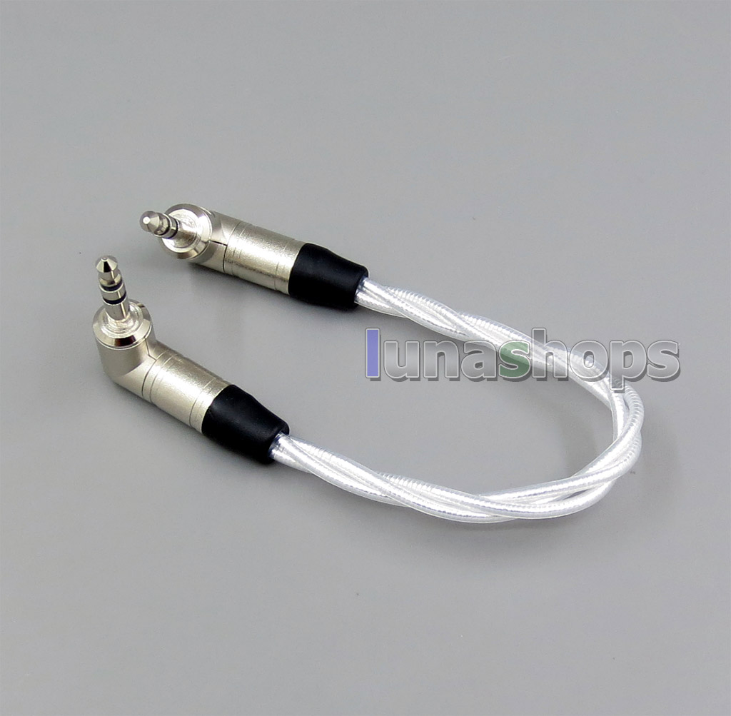 3.5mm male to Male Angle DIY Custom Cable With Nordost Odin Wire + Nuetrik Plug