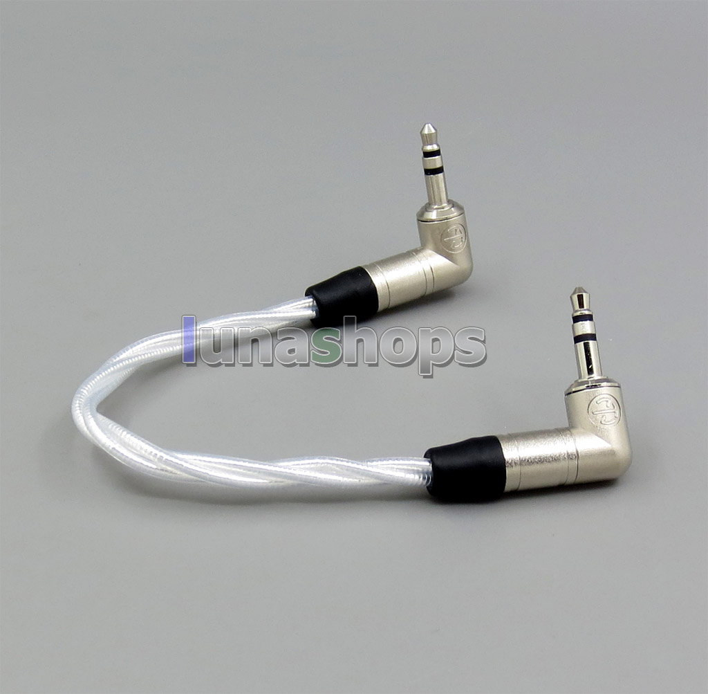 3.5mm male to Male Angle DIY Custom Cable With Nordost Odin Wire + Nuetrik Plug