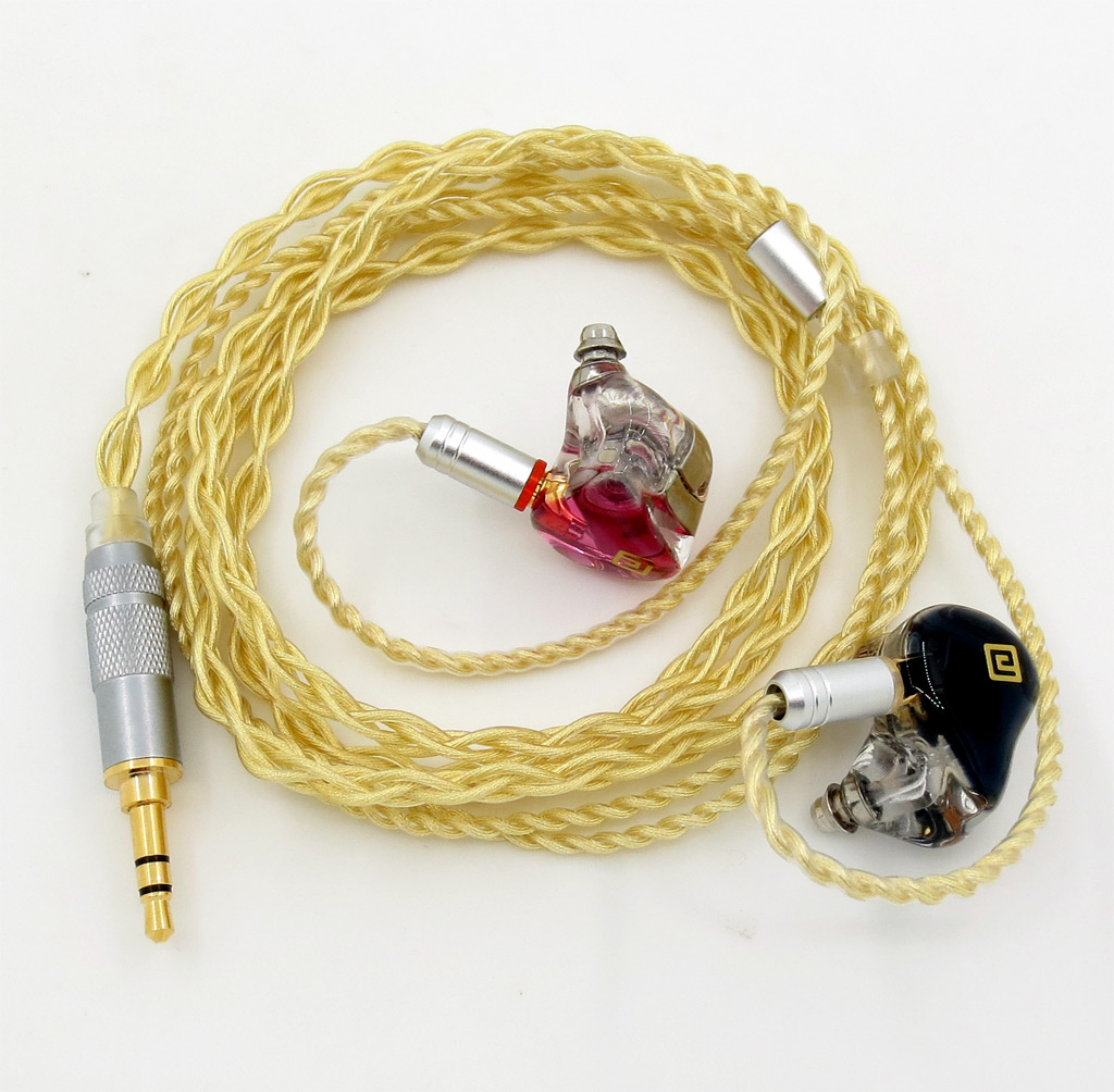 High Transparency Crystal Handmade DIY Custom 5 Units Speakers Armature In Ear Earphone By Knowles 22955