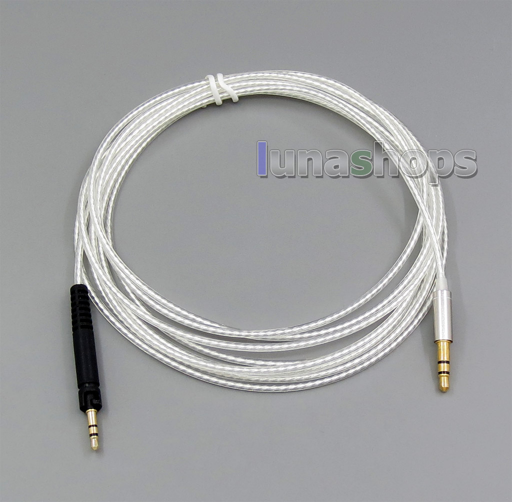 Replacement OCC Silver Plated Cable For Sennheiser HD598 HD558 HD518 Headphone Headset Earphone