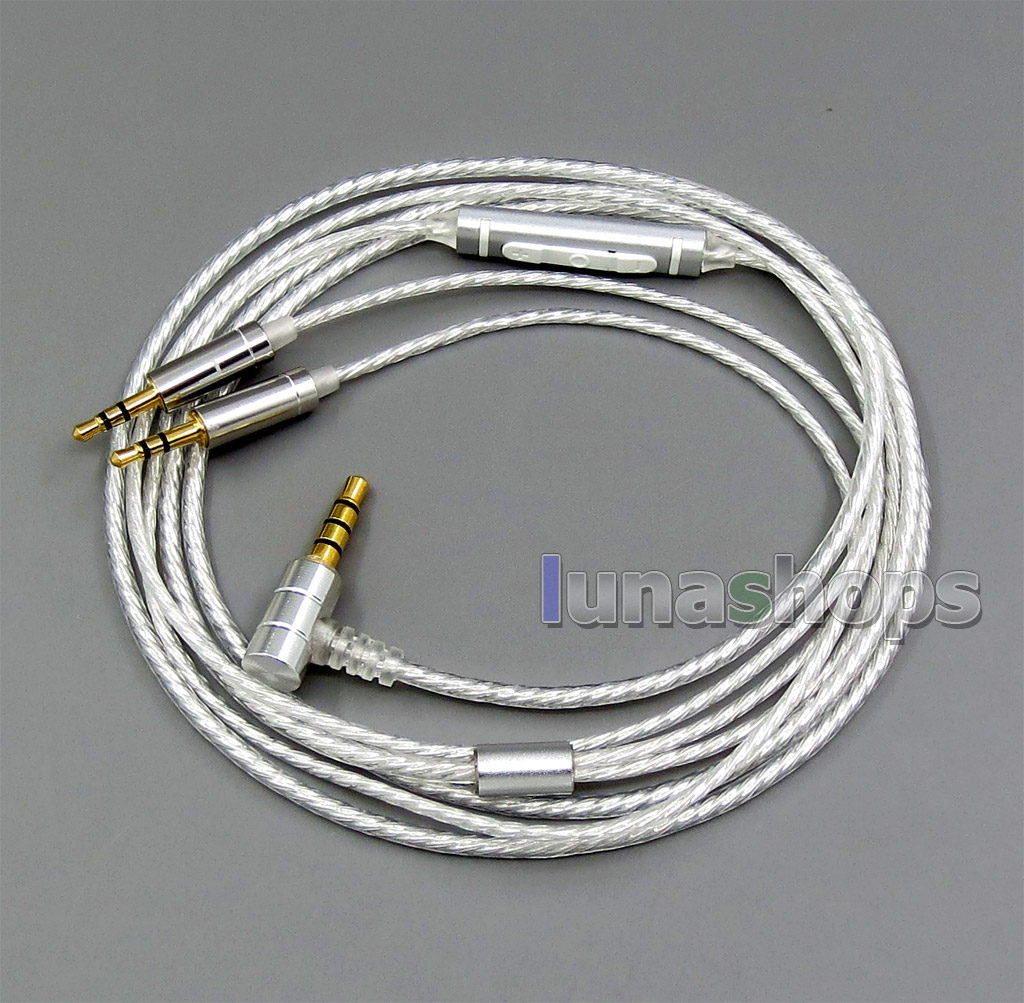 Mic Remote Cable for Hifiman HE400S HE-400I HE560 HE-350 HE1000 V2 Headphone 3.5mm to 2.5mm