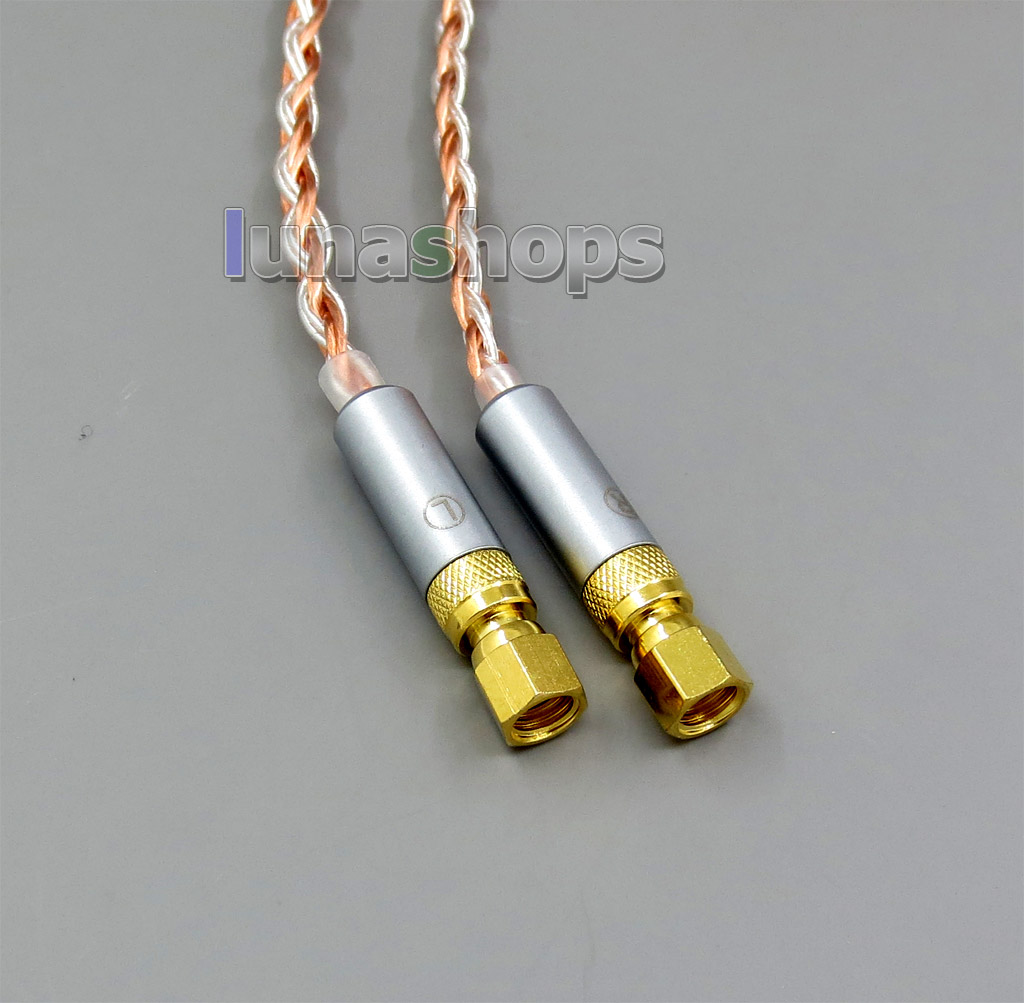 6.5mm 3.5mm 16 Cores OCC Silver Plated Mixed Headphone Cable For HiFiMan HE400 HE5 HE6 HE300 HE560 HE4 HE500
