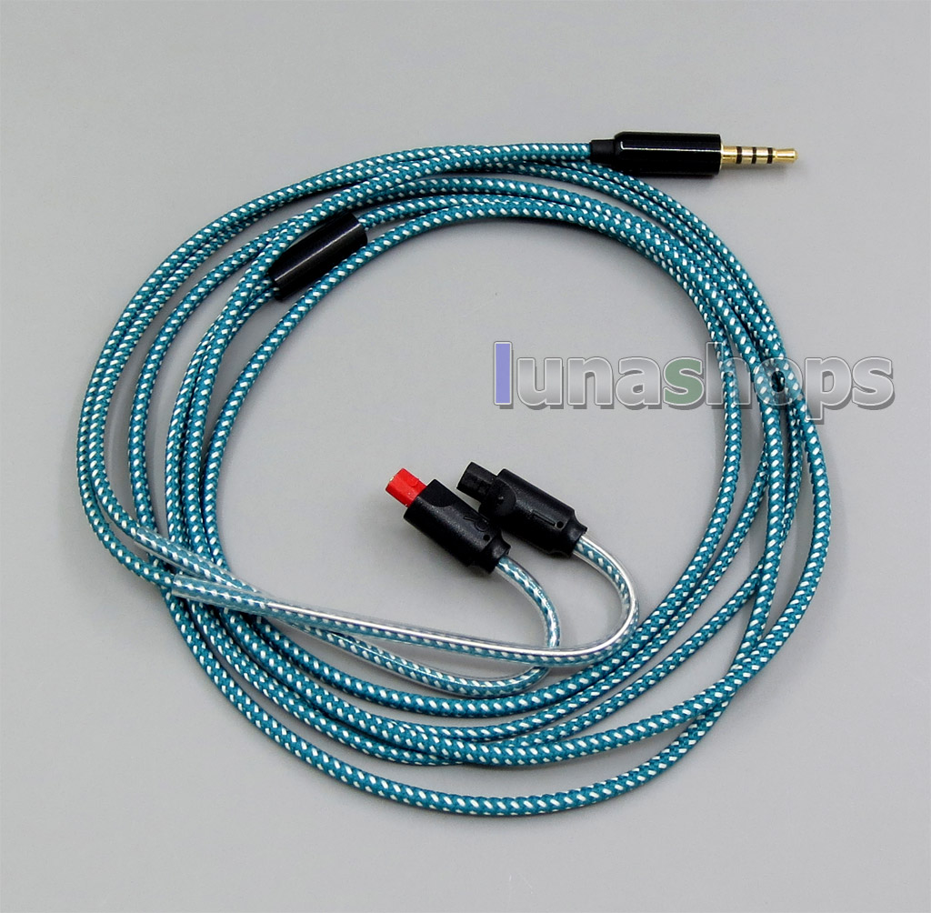 Weave Color 2.5mm Balanced 3.5mm Earphone Cable For Audio-Technica ATH-IM50 IM70 IM03 IM02 01