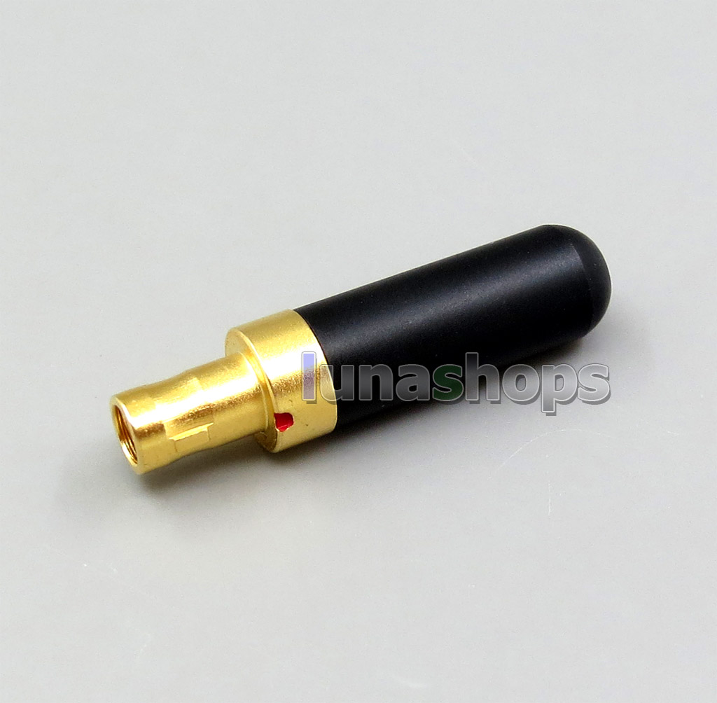 1pair New Construction 4mm Diameter Male Headphone Plug DIY Earphone Pins For Sennheiser HD800 