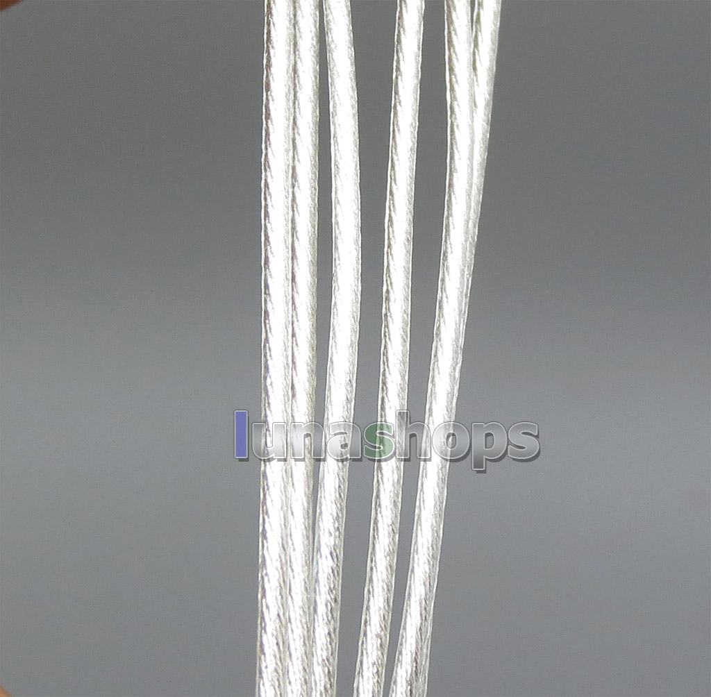 Hi-Res 119*0.05mm Bulk Extremely Soft 70% 7N OCC + 20% Pure Silver Earphone DIY Custom Cable(Not  )
