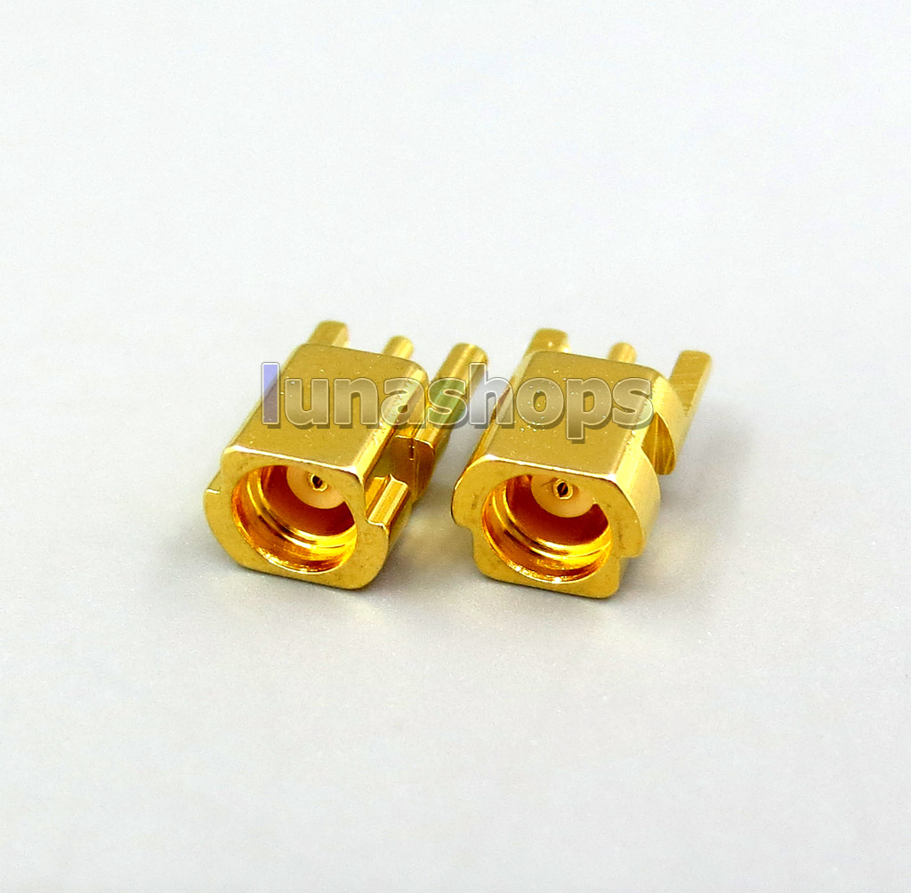 1 Pair Improved Type MMCX Female Pin Adapter For Shure SE535 SE425 SE315 SE846 SE215 Custom BA Earphone