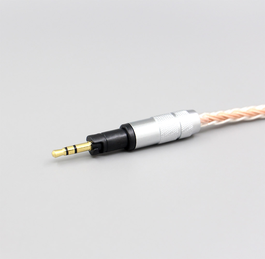 16 Core Silver Plated OCC Mixed Earphone Cable For  Sennheiser Momentum 1.0 2.0 On-Ear Headphones
