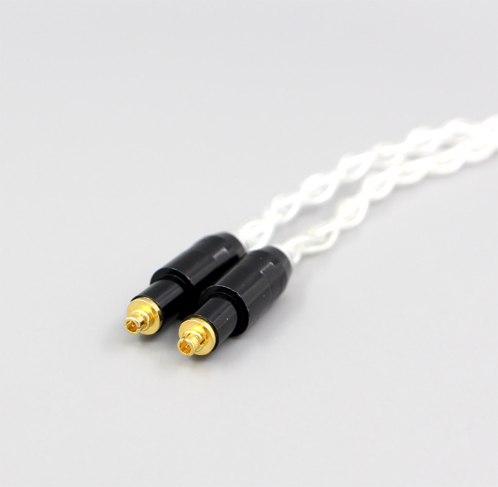 4.4mm XLR 2.5mm 3.5mm 99% Pure Silver 8 Core Earphone Cable For Shure SRH1540 SRH1840 SRH1440