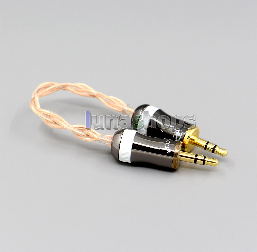 3.5mm 7N OCC Male Hifi Headphone AMP Amplifier audio DIY cable For MP3 etc.