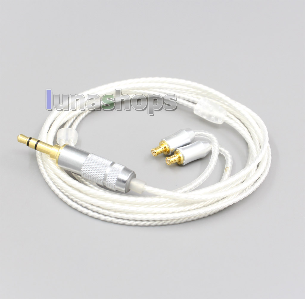 Hi-Res Silver Plated 7N OCC Earphone Cable For Audio Technica ath-ls400 ls300 ls200 ls70 ls50 e40 e50 e70 312A