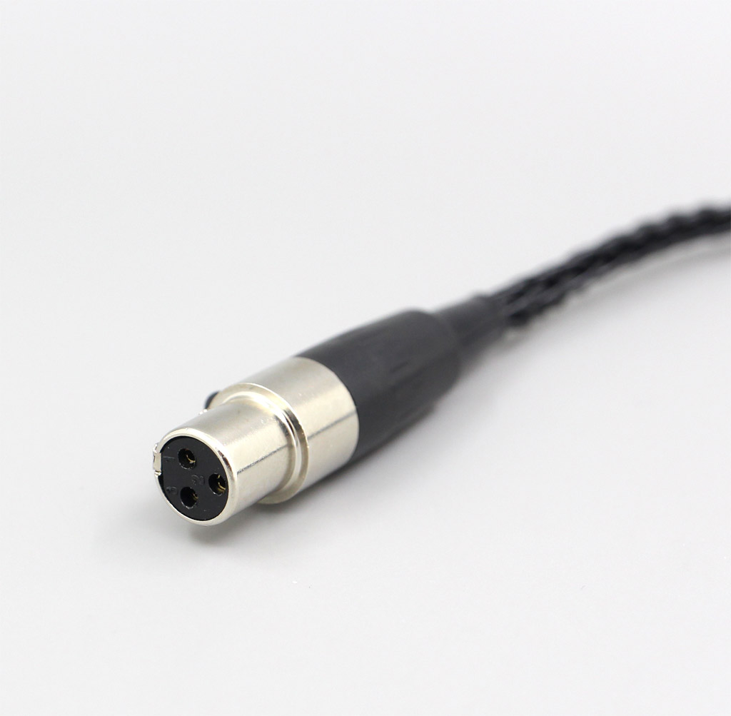 8 Core Silver Plated Black Earphone Cable For AKG Q701 K702 K271 K272 K240 K141 K712 K181 K267 K712 Headphone