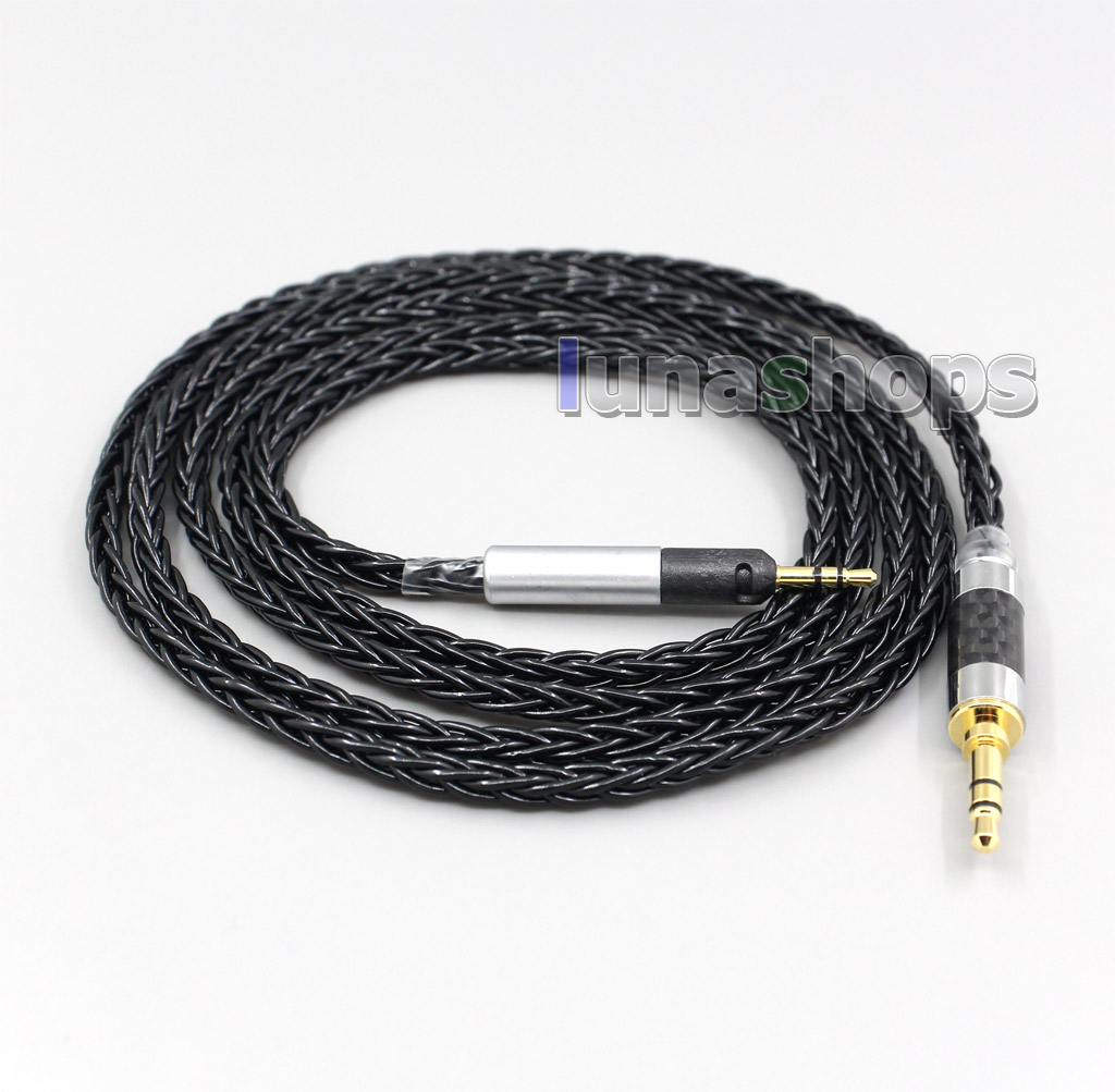 2.5mm XLR 8 Core Silver Plated OCC Earphone Cable For Sennheiser HD598se HD559 hd569 hd579 hd599 hd558 hd518