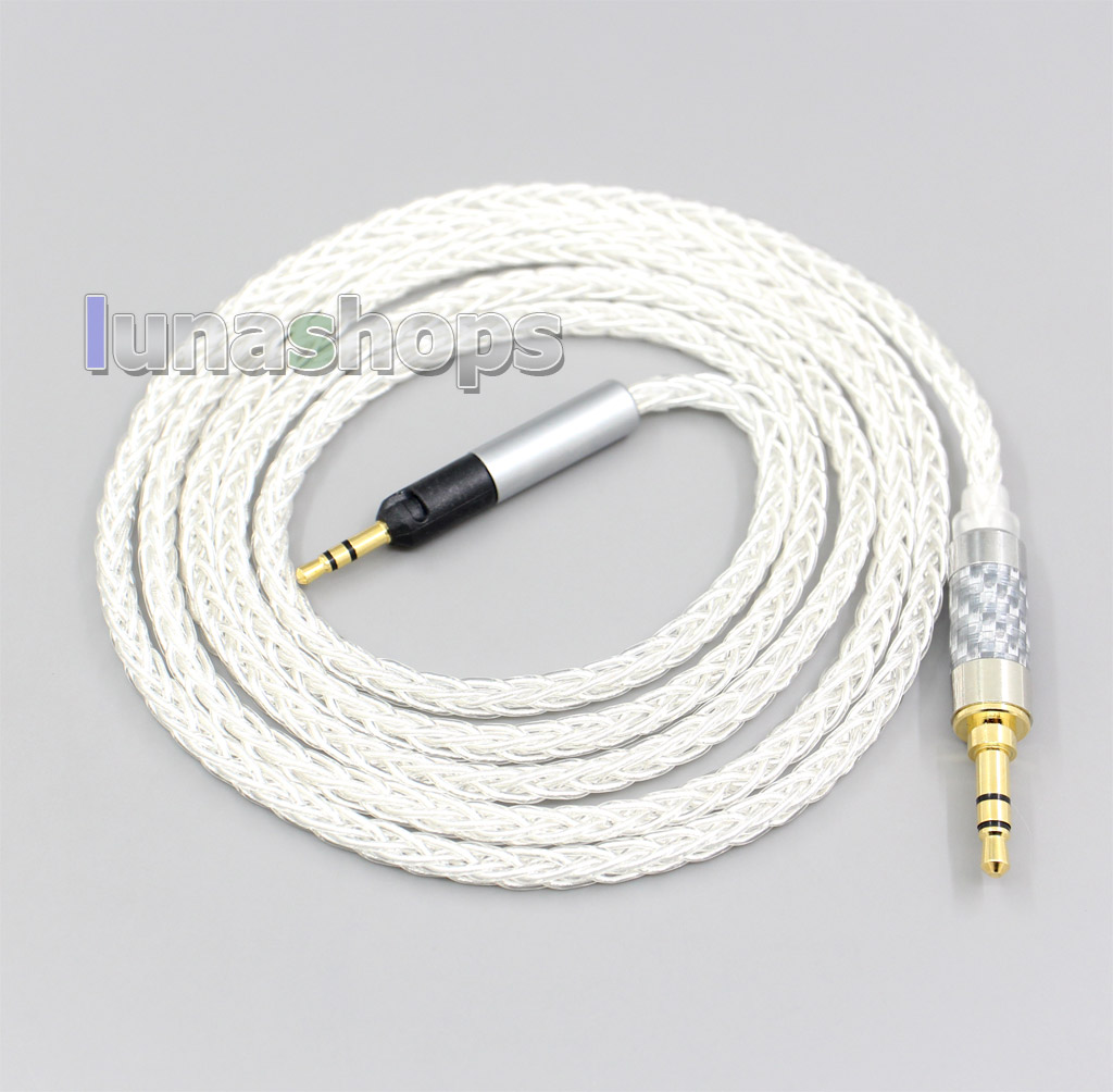 8 Core Silver Plated OCC Earphone Cable For Sennheiser HD598se HD559 hd569 hd579 hd599 hd558 hd518