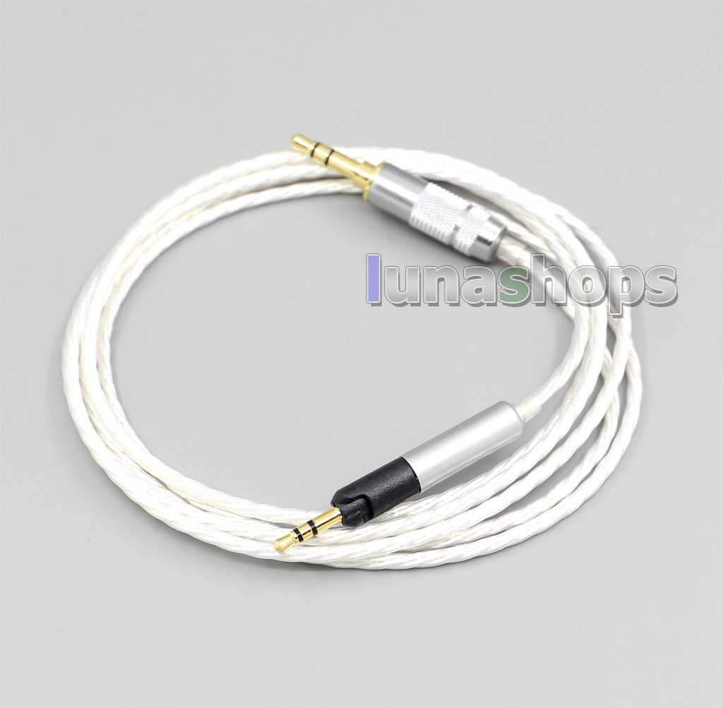 Hi-Res Silver Plated 7N OCC Earphone Cable For Sennheiser HD598se HD559 hd569 hd579 hd599 hd558 hd518