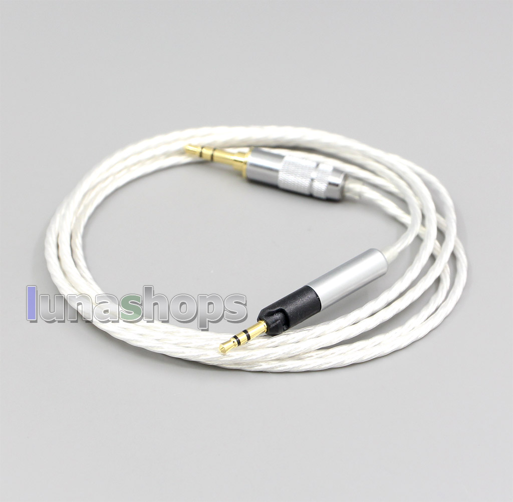 Hi-Res Silver Plated 7N OCC Earphone Cable For Sennheiser HD598se HD559 hd569 hd579 hd599 hd558 hd518