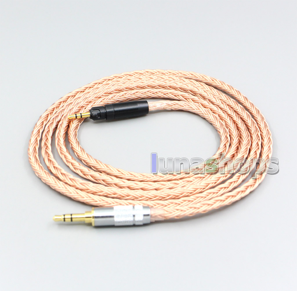 2.5mm 4.4mm XLR 3.5mm 16 Core 99% 7N  OCC Earphone Cable For Ultrasone Performance 820 880 Signature DXP PRO STUDIO