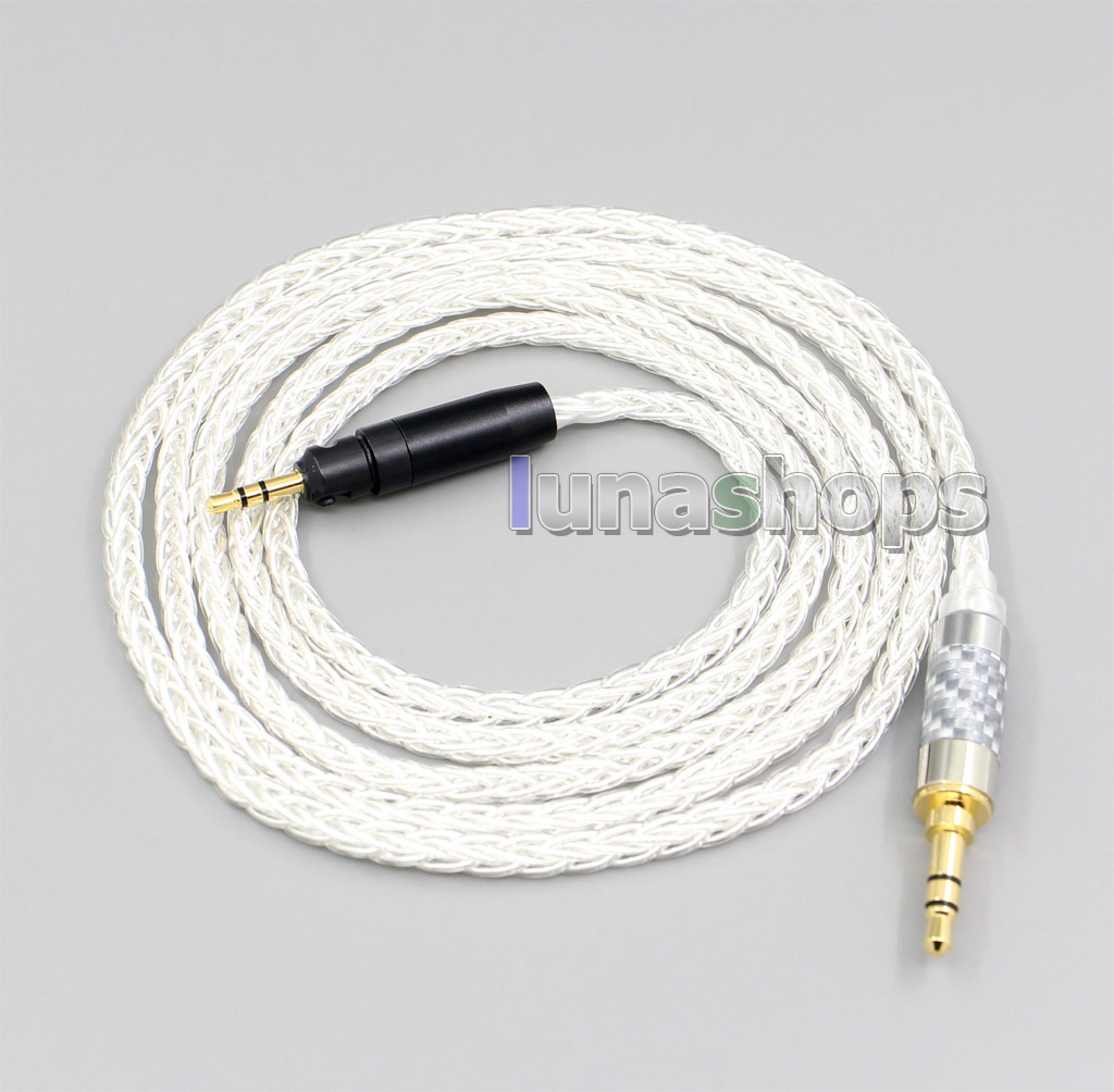 8 Core Silver Plated OCC Earphone Cable For Ultrasone Performance 820 880 Signature DXP PRO STUDIO