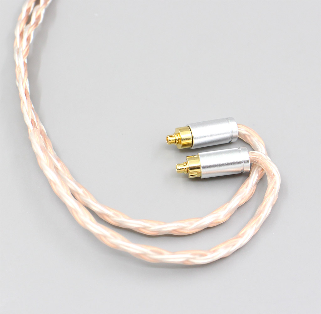 3.5mm 2.5mm 4.4mm XLR Balanced 16 Core Silver Plated OCC Mixed Earphone Cable For Dunu dn-2002