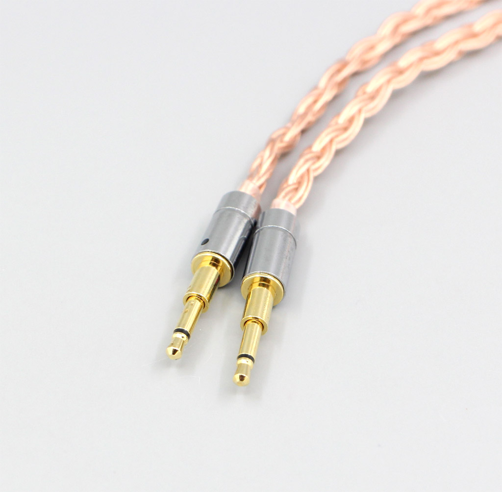 2.5mm 4.4mm 3.5mm XLR 16 Core 99% 7N  OCC Earphone Cable For Oppo PM-1 PM-2 Planar Magnetic Headphone