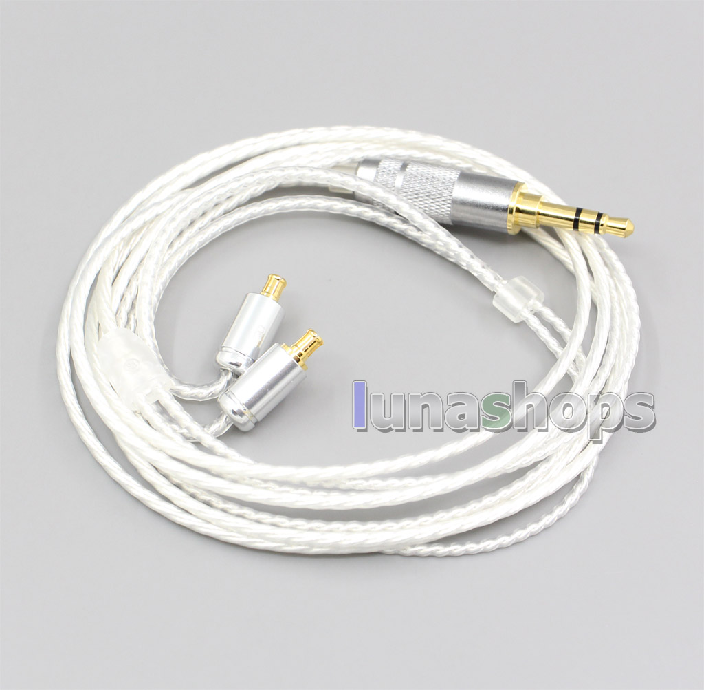 Hi-Res Silver Plated 7N OCC Earphone Cable For Audio Technica ATH-CKR100 ATH-CKR90 CKS1100 CKR100IS CKS1100IS