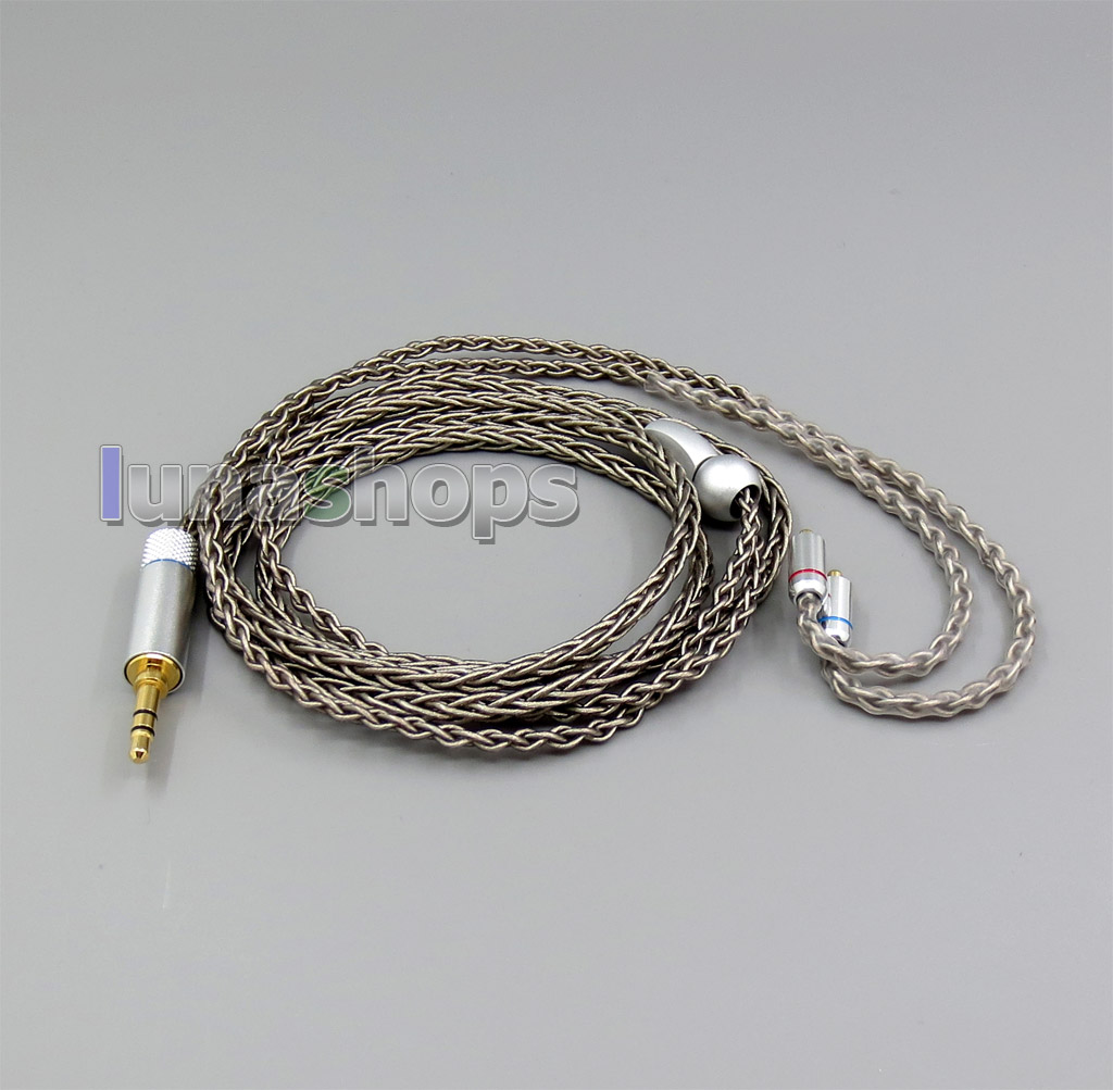 CYH-Seires MMCX 8 cores Earphone Cable  For Shure se535 se846 In Ear 5 6 8 10 12 20 BA 