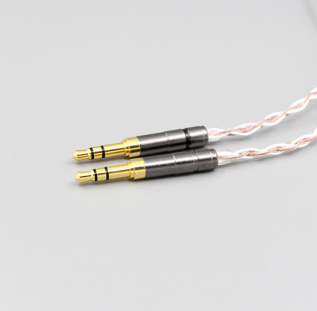 800 Wires Soft Silver + OCC Alloy  Earphone Headphone Cable For Final Audio Design Pandora Hope vi Denon AH-D600 D7100 Velodyne vTrue  