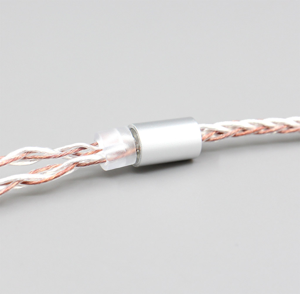 800 Wires Soft Silver + OCC Alloy Earphone Headphone Cable For Onkyo A800 Headphone Earphone