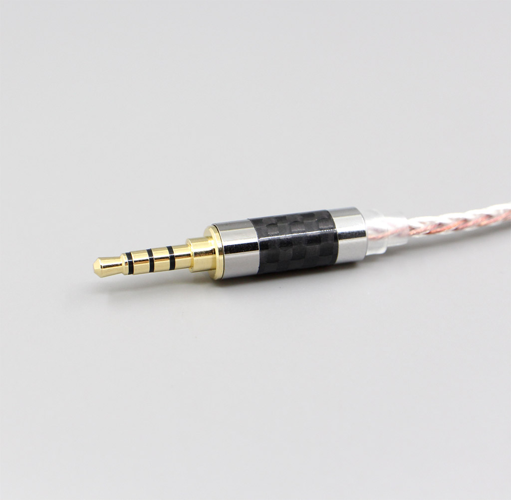 800 Wires Soft Silver + OCC Alloy Earphone Headphone Cable For Onkyo A800 Headphone Earphone