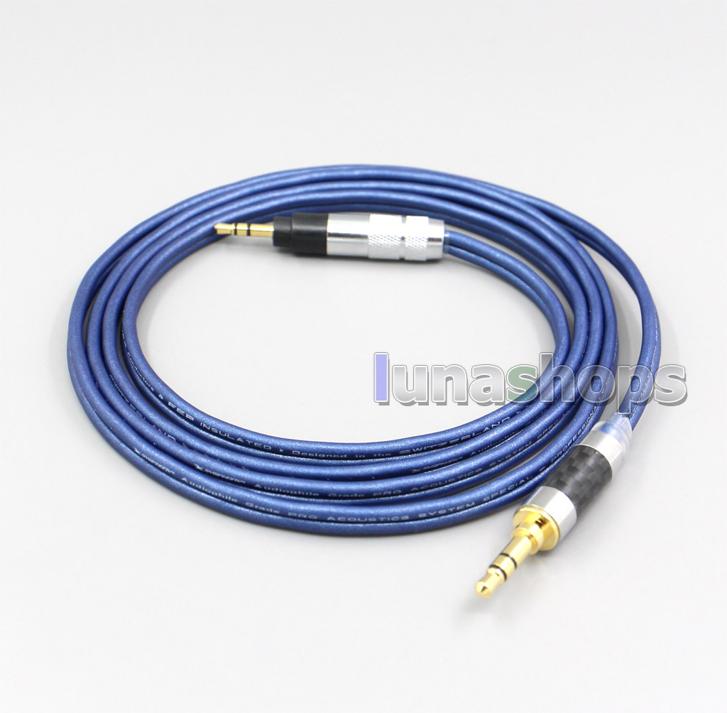 2.5mm 4.4mm XLR 3.5mm High Definition 99% Pure Silver Earphone Cable For Sennheiser Urbanite XL On/Over Ear