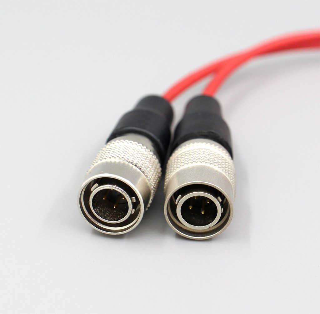 4.4mm XLR 2.5mm 3.5mm 99% Pure PCOCC Earphone Cable For Mr Speakers Alpha Dog Ether C Flow Mad Dog AEON