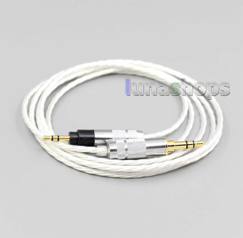 XLR 4.4mm 2.5mm Hi-Res Silver Plated 7N OCC Earphone Cable For Sennheiser Urbanite XL On/Over Ear