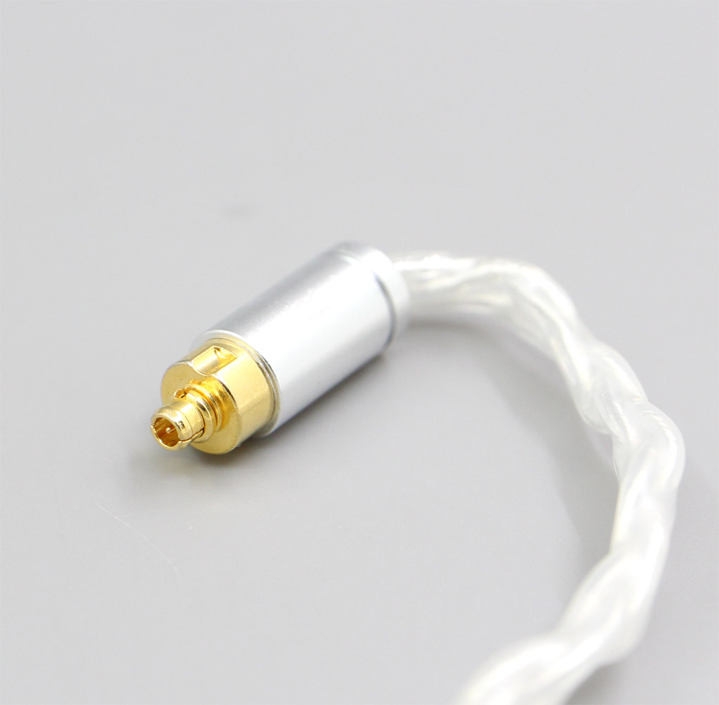 3.5mm 2.5mm 4.4mm XLR 8 Core Silver Plated OCC Earphone Cable For Dunu dn-2002
