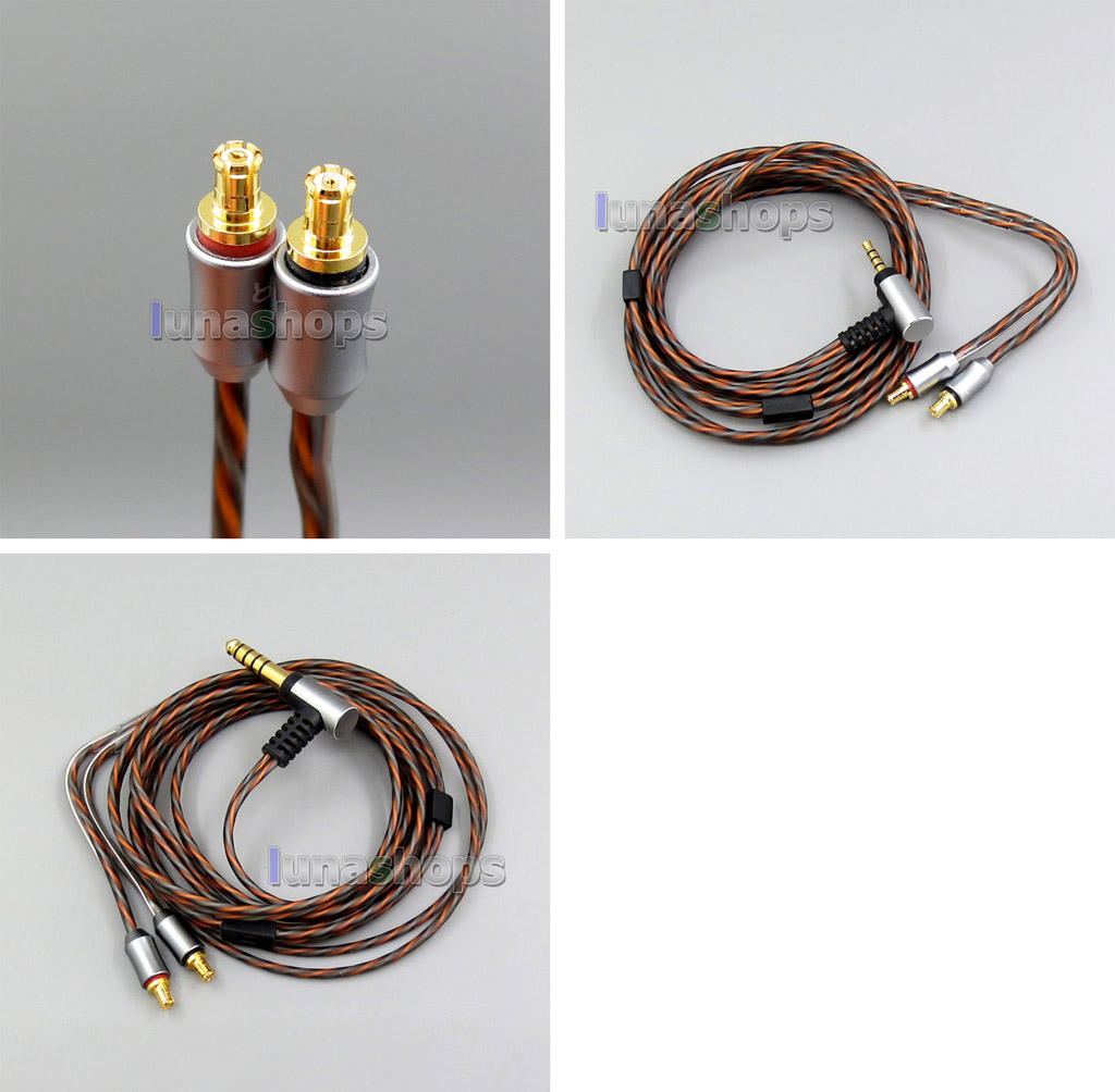 312A 2.5mm 4.4mm TRRS Balanced Headphone Cable For Audio Technica ATH-LS50/LS70/LS200/LS300/LS400/E40/E50/E70