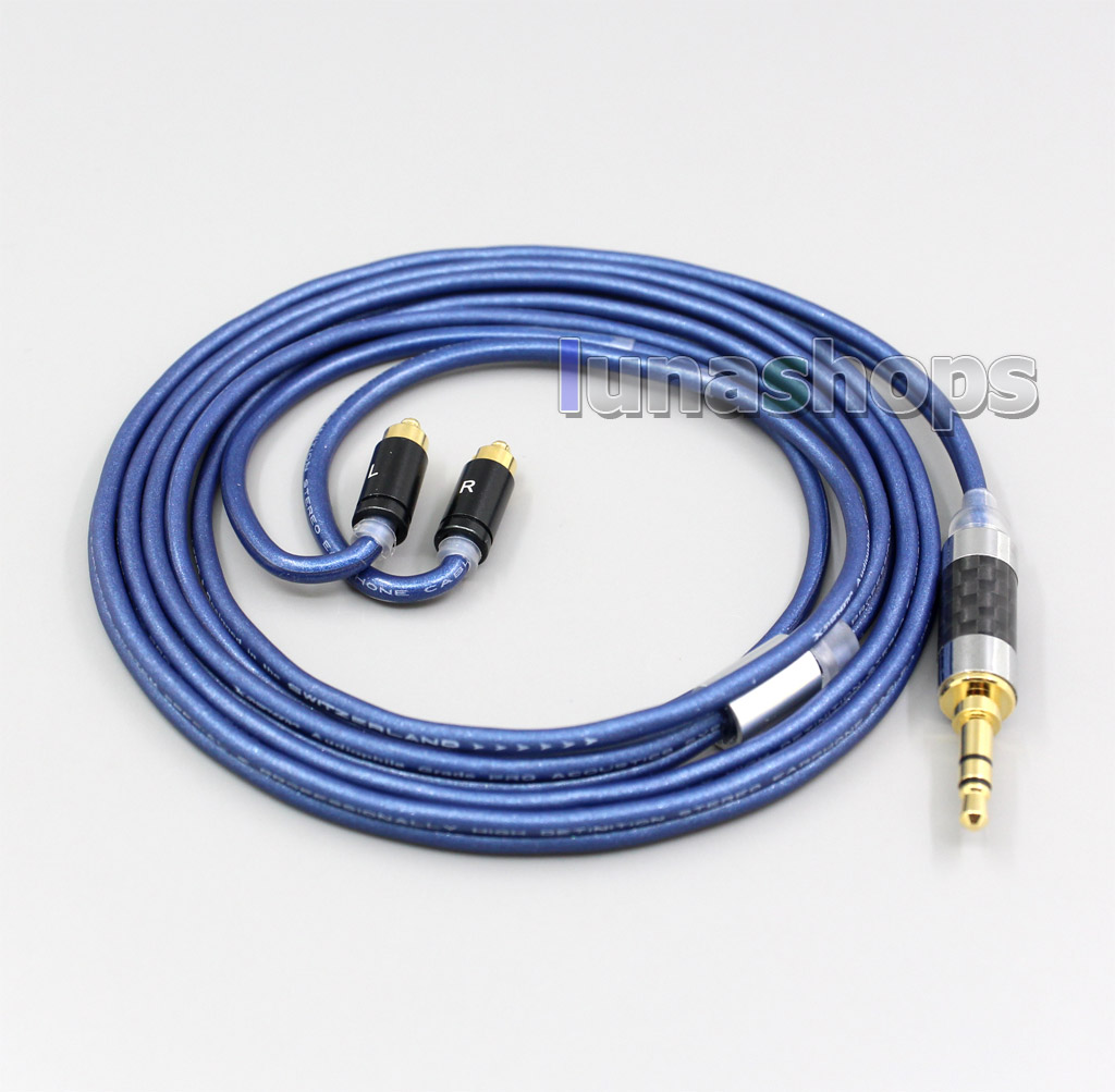 3.5mm 2.5mm 4.4mm XLR Litz High Definition 99% Pure Silver Earphone Cable For Dunu dn-2002