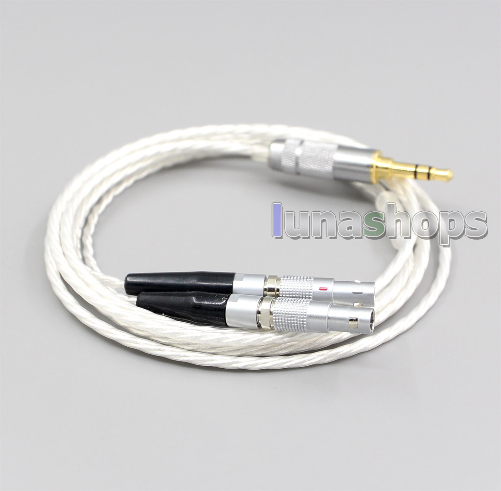 XLR 4.4mm 2.5mm Hi-Res Silver Plated 7N OCC Earphone Cable For Ultrasone Jubilee 25E dition ED8EX ED15