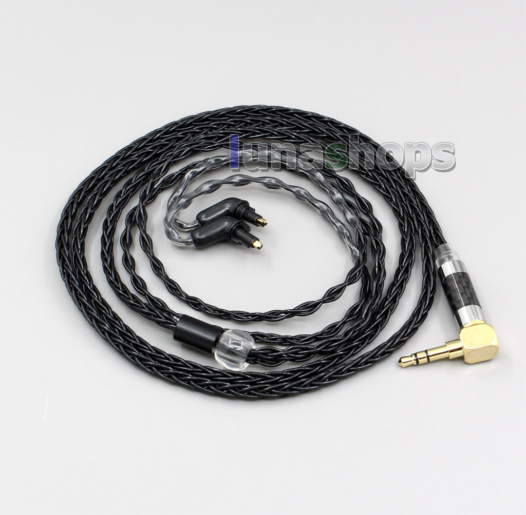 XLR Balanced 3.5mm 2.5mm 8 Cores Silver Plated Headphone Cable For Sony MDR-EX1000 MDR-EX600 MDR-EX800 MDR-7550