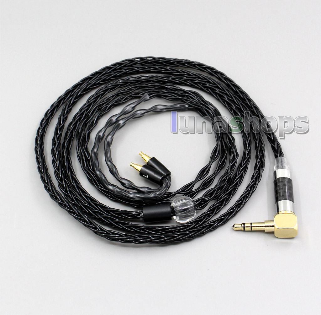 XLR Balanced 3.5mm 2.5mm 8 Cores Silver Plated Headphone Cable For Sennheiser IE40 Pro