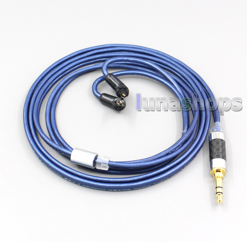 2.5mm 4.4mm XLR 3.5mm High Definition 99% Pure Silver Earphone Cable For Sony MDR-EX1000 MDR-EX600 MDR-EX800 MDR-7550