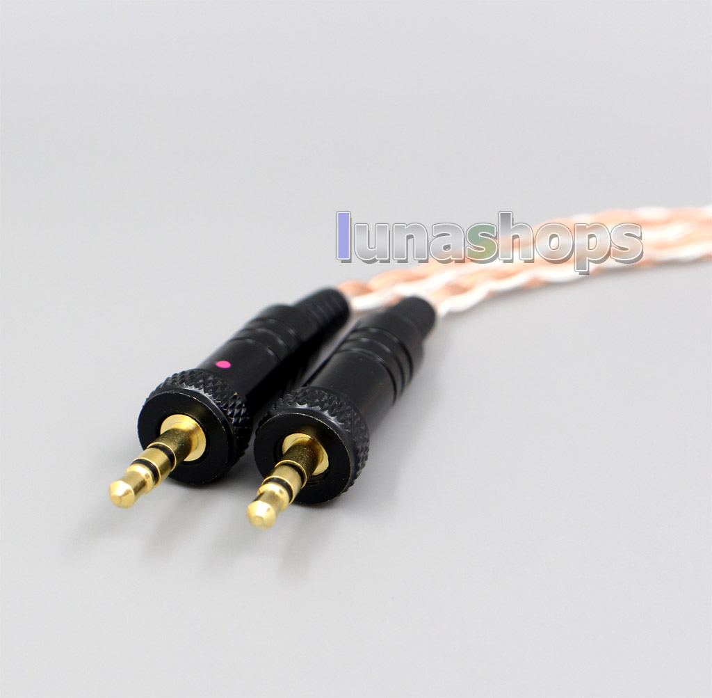 XLR 4.4mm 2.5mm 16 Core Silver Plated OCC Mixed Earphone Cable For Sony MDR-Z1R MDR-Z7 MDR-Z7M2 With Screw To Fix
