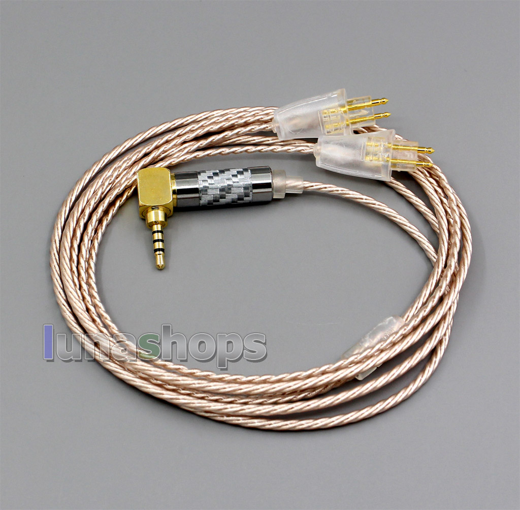 Hi-Res Silver Plated XLR 3.5mm 2.5mm 4.4mm Earphone Cable For FOSTEX TH900 MKII MK2