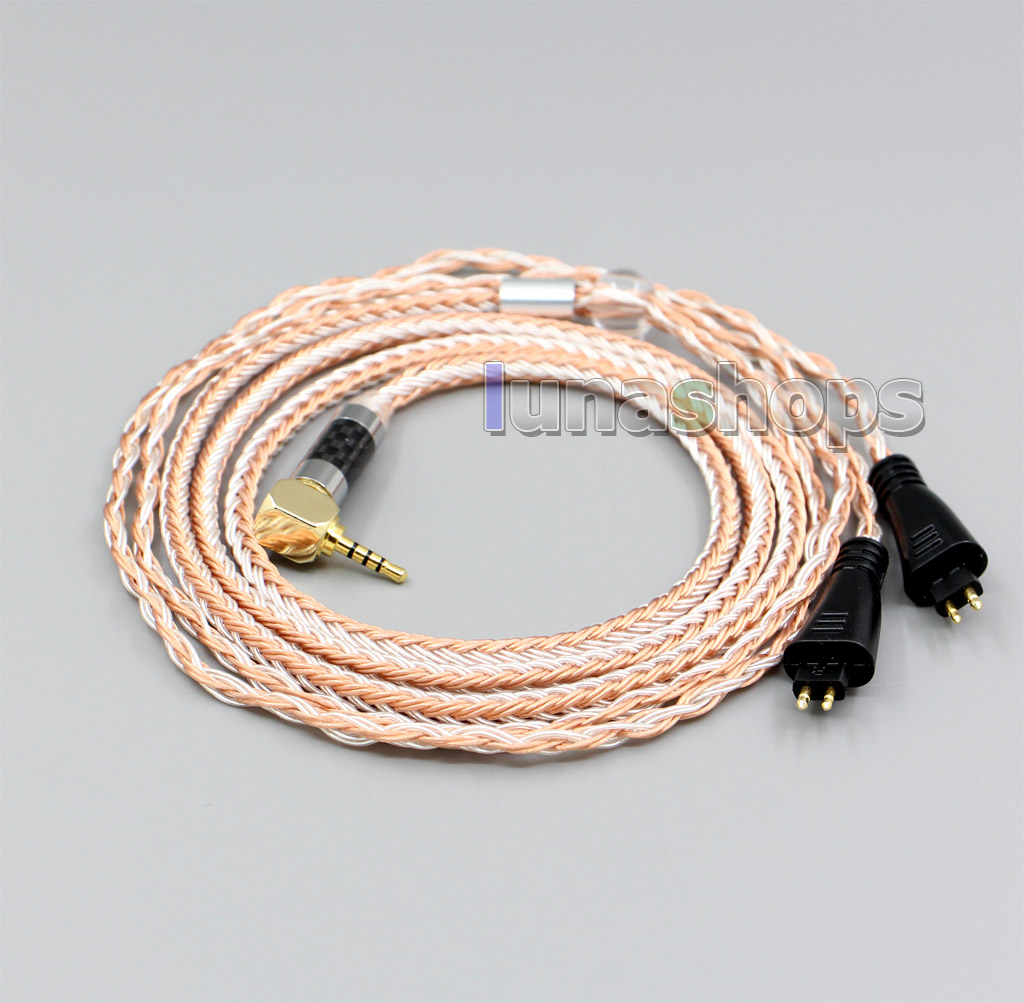 Hi-Res Silver Plated XLR 3.5mm 2.5mm 4.4mm Earphone Cable For FOSTEX TH900 MKII MK2