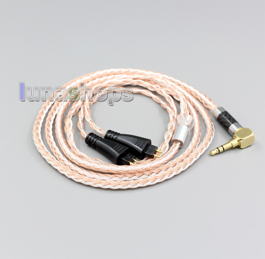 16 Cores Silver Plated Mixed Headphone Cable XLR 3.5mm 2.5mm 4.4mm Earphone For FOSTEX TH900 MKII MK2