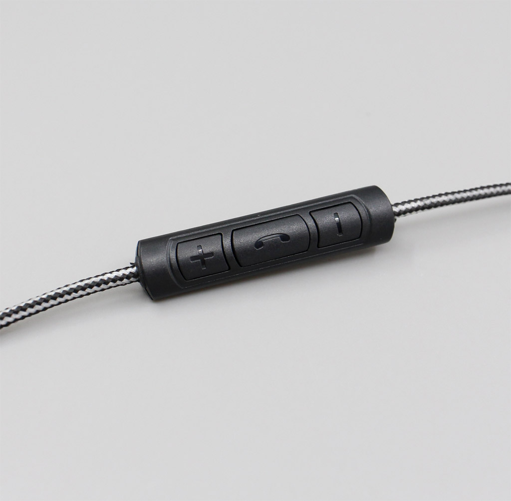 Black/White + Mic Remote Earphone Cable For Ultimate Ears UE TF10 SF3 SF5 5EB 5pro TripleFi 15vm