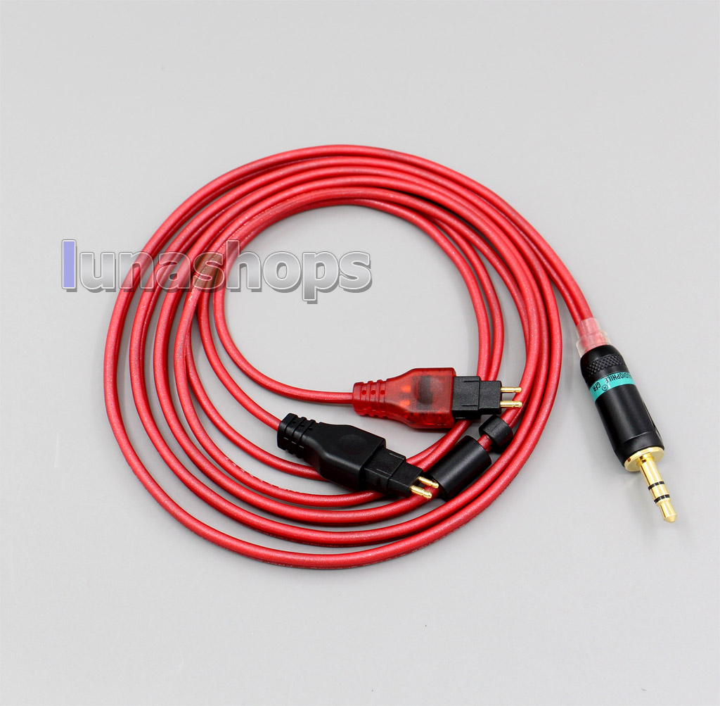 120cm Pure PCOCC Earphone Cable + PEP Insulated For Sennheiser HD25-1 SP HD650 HD600 HD580 HD525 HD565 Headphone