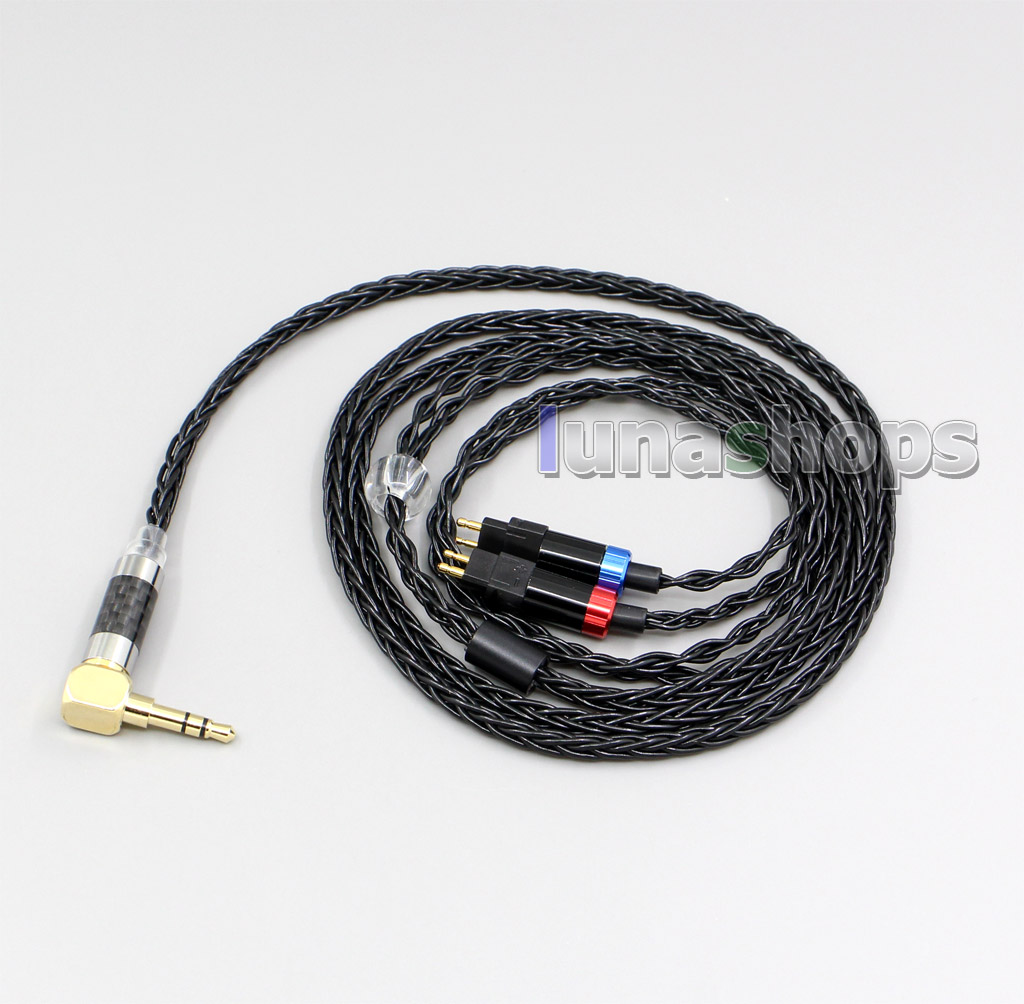 XLR Balanced 3.5mm 2.5mm 8 Cores Silver Plated Headphone Cable For Sennheiser HD580 HD600 HD650 HDxxx HD660S