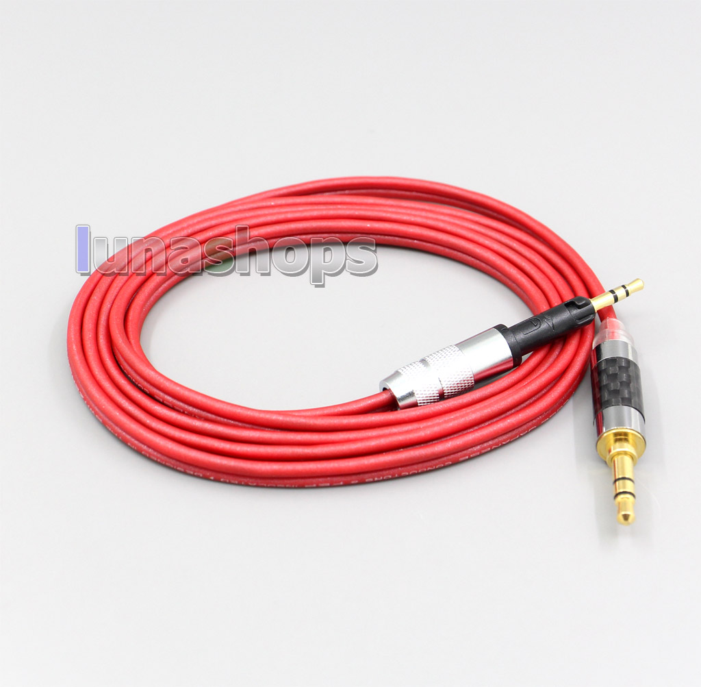 4.4mm XLR 2.5mm 99% Pure PCOCC Earphone Cable For Sennheiser HD6 HD7 HD8 MIX DJ HD595